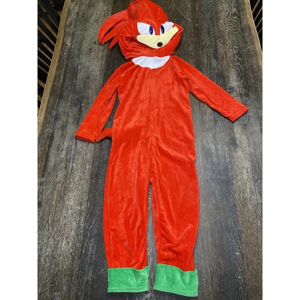 Spirit Kids KNUCKLES Sonic the Hedgehog Jumpsuit Costume CHILD XS 4-6